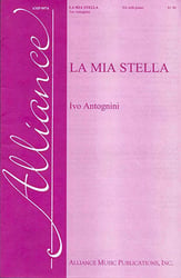 La Mia Stella SA choral sheet music cover